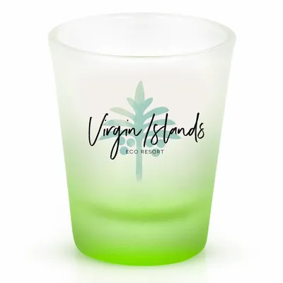 Frosted Glass Shot Glass - Custom Banners Now