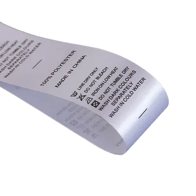 Printed Care Labels - Custom Banners Now