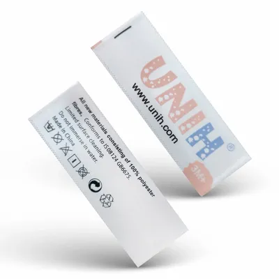 Printed Care Labels - Custom Banners Now