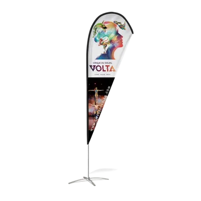 Teardrop Flag - Custom Banners Now