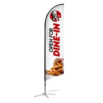 Feather Flag - Custom Banners Now