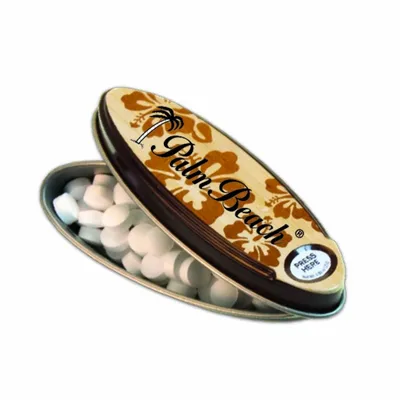 Surf WD Hibiscus Surfboard Mint Tin - Custom Banners Now