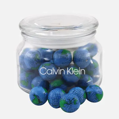 Jar with Chocolate Globes - SG200 - Custom Banners Now