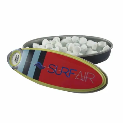 Stripe Surfboard Mint Tin - Custom Banners Now