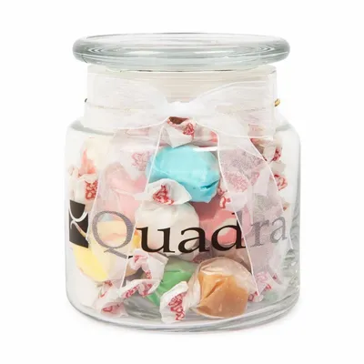 22oz. Glass Jar - Salt Water Taffy - Custom Banners Now