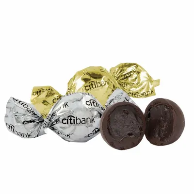 Wrapped Chocolates Twist Wrapped Truffles - Custom Banners Now