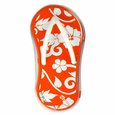 Hibiscus Orange Flip Flop Mint Tin - Custom Banners Now