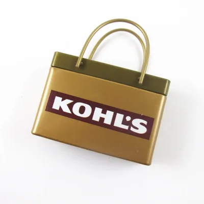 Gold Shopping Bag Tin - Custom Banners Now