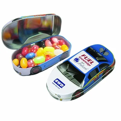 Race Car Tin-Jelly Belly® - Custom Banners Now