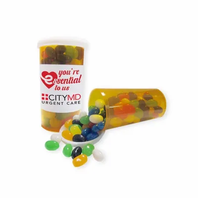 Large Promo Pill Bottles-Gourmet Jelly Beans - Custom Banners Now