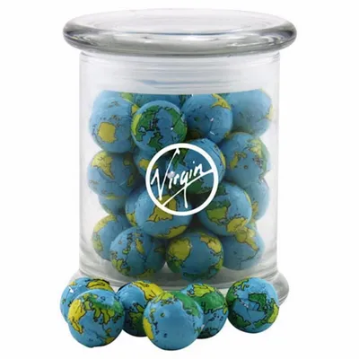 Jar with Chocolate Globes - SG700 - Custom Banners Now