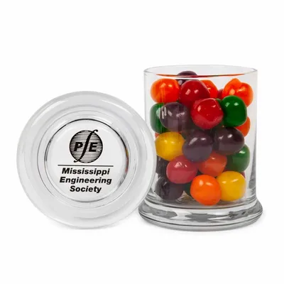 Glass Gourmet Jar - Sour Balls - Custom Banners Now