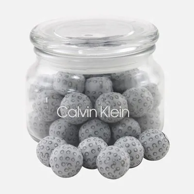Jar with Chocolate Golf Balls - SG200 - Custom Banners Now