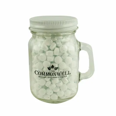 Glass Mini Mason Jars - MicroMints® - Custom Banners Now