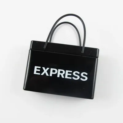 Black Shopping Bag Tin - Custom Banners Now