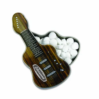 Electric Guitar-Shaped Mint Tin - Custom Banners Now