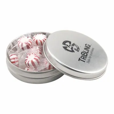 Round Tin with Starlight Peppermints - SBF2900 - Custom Banners Now