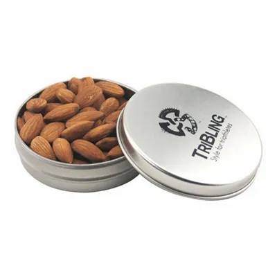 Round Tin with Almonds 2" - Custom Banners Now