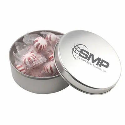 Round Tin with Starlight Peppermints - SBF3000 - Custom Banners Now