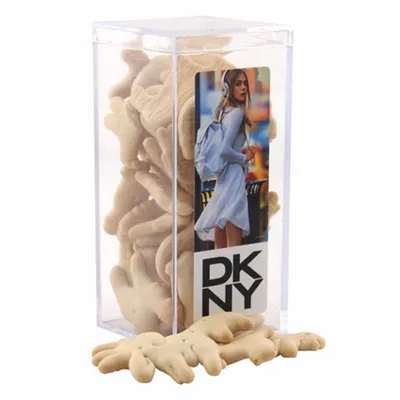 Acrylic Box with Animal Crackers - Medium - Custom Banners Now
