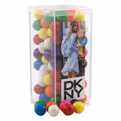 Acrylic Box with Gumballs - Medium - Custom Banners Now