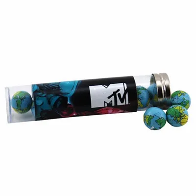 Tube with Chocolate Globes - TRB660 - Custom Banners Now