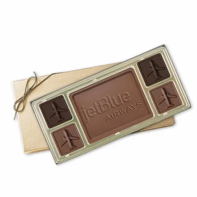 Custom Chocolate Squares Gift Box (6 1/2oz.) - Custom Banners Now