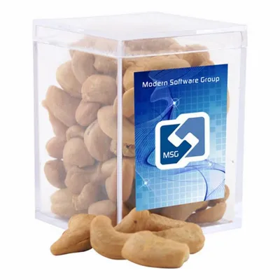 Acrylic Box with Cashews - Small - Custom Banners Now