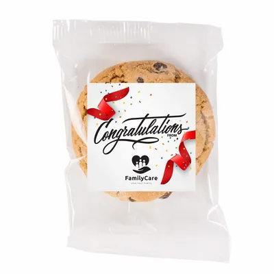 Fresh Beginnings Individually Wrapped Chocolate Chip Cookie - Custom Banners Now