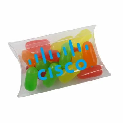 Small Pillow Acetate Box with Mike & Ike's - Custom Banners Now