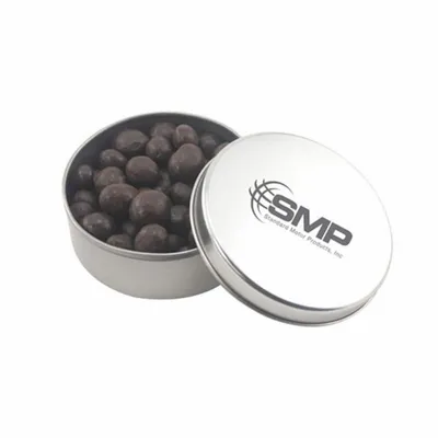 Round Tin with Choc Espresso Beans - SBF3000 - Custom Banners Now