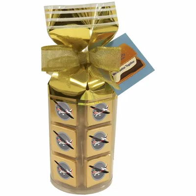 Thirty Six Piece Chocolate Foiled Square Gift Bag - Custom Banners Now