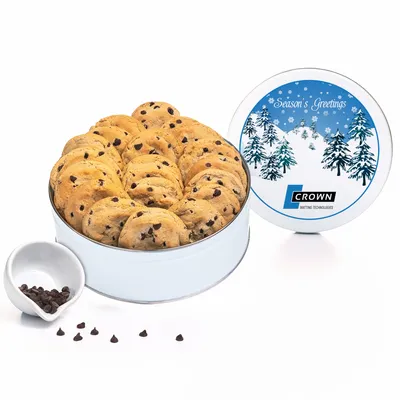 Fresh Beginnings Chocolate Chip Gourmet Cookie Tin - Custom Banners Now