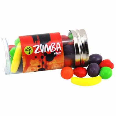 Tube with Candy Fruitz 3" Tube - Custom Banners Now