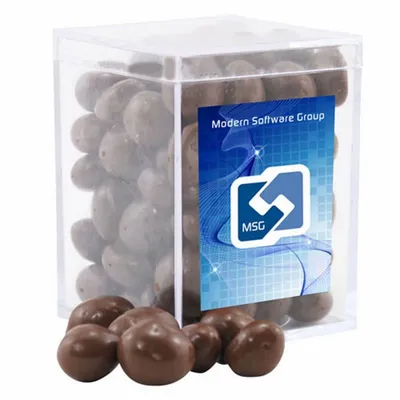 Acrylic Box with Choc Covered Peanuts - Small - Custom Banners Now