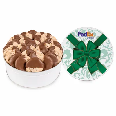 Fresh Beginnings Dipped Chocolate Chip Cookie Tin (Large) - Custom Banners Now