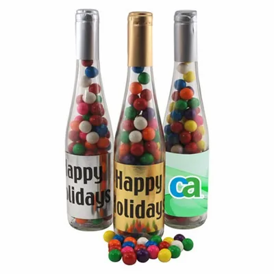 Champagne Bottle with Gumballs 11" - Custom Banners Now