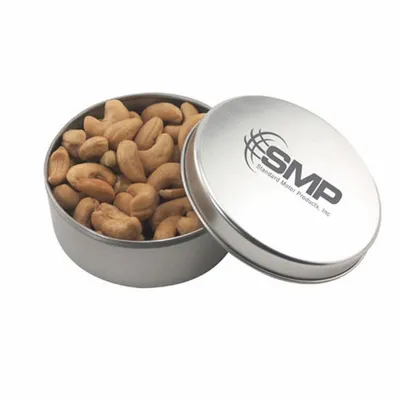 Round Tin with Cashews - SBF3000 - Custom Banners Now