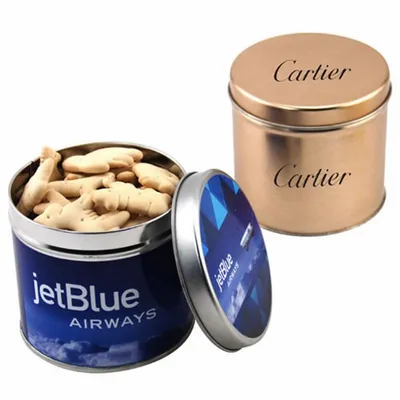 Round Tin with Animal Crackers - SBF4100 - Custom Banners Now
