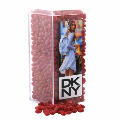 Acrylic Box with Red Hots - Medium - Custom Banners Now