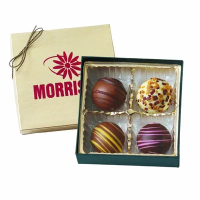 Truffle Gift Box with 4 Truffles - Custom Banners Now