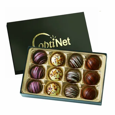 Truffle Gift Box with 12 Truffles - Custom Banners Now