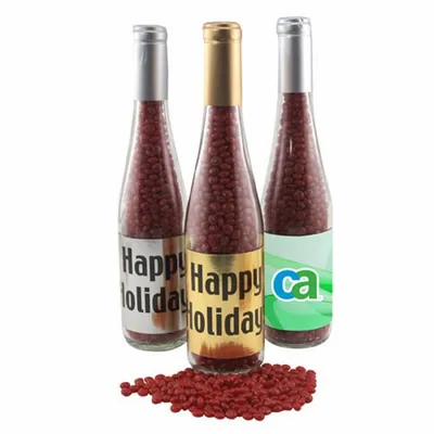 Champagne Bottle with Red Hots 11" - Custom Banners Now