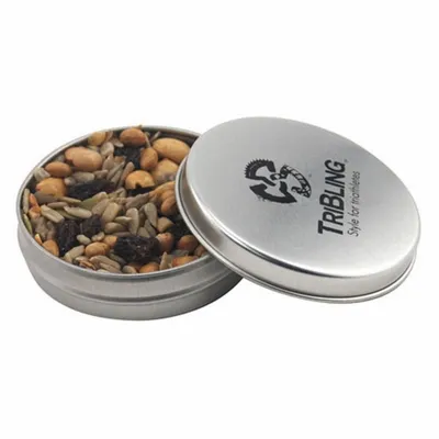 Round Tin with Trail Mix - SBF2900 - Custom Banners Now