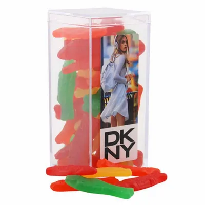 Acrylic Box with Swedish Fish - Medium - Custom Banners Now