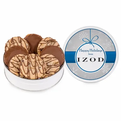 Fresh Beginnings Dreamy Drizzle Chocolate Chip Cookie Tin (Small) - Custom Banners Now