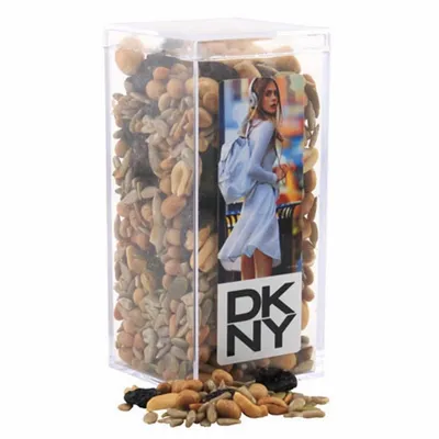 Acrylic Box with Trail Mix - Medium - Custom Banners Now
