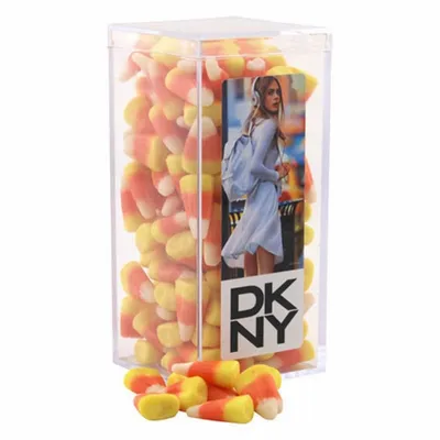 Acrylic Box with Candy Corn - Medium - Custom Banners Now