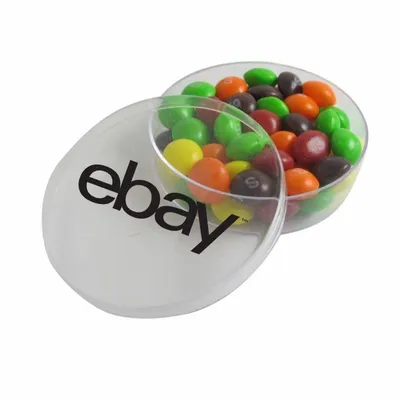 Small Round Acrylic with Skittles - Custom Banners Now