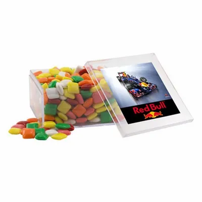 Acrylic Box with Mini Chicklets - Large - Custom Banners Now